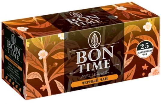 Bontime Черный чай 25 пакетиков, 50 гр. КДВ