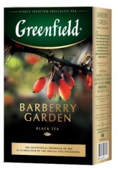 Чай черный Greenfield Barberry garden листовой, 100 гр. Лента