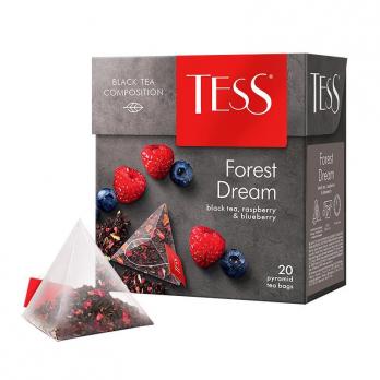 Чай черный TESS Forest Dream, 20 пирамидок, 40 гр. Лента