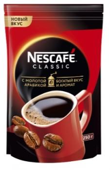 Кофе Растворимый, Nescafé Classic, гранулированный 250 гр. Лента