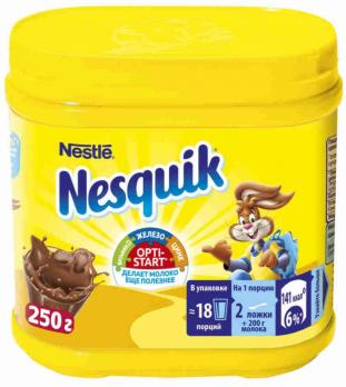 Напиток какао Nesquik 250 гр. Лента