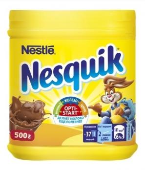 Какао напиток Nesquik, 500 гр. Лента