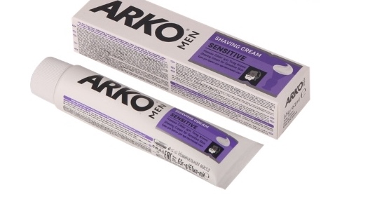 Крем для бритья ARCO Sensitive, 65 гр. Лента
