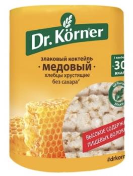 Хлебцы DR KORNER, медовые 100 гр. Лента