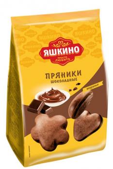 Яшкино Пряники шоколадные, 350 гр. КДВ
